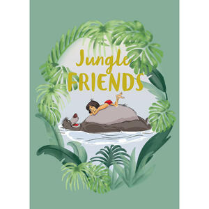 Komar Wandbild Jungle Book Friends Disney B/L: ca. 50x70 cm