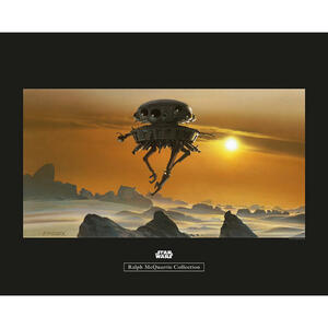 Komar Wandbild Star Wars Classic RMQ Hoth Probe Dr Star Wars B/L: ca. 50x40 cm