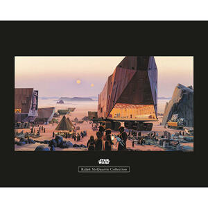 Komar Wandbild Star Wars Classic RMQ Java Market Star Wars B/L: ca. 50x40 cm