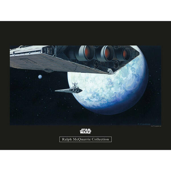 Bild 1 von Komar Wandbild Star Wars Classic RMQ Hoth Orbit Star Wars B/L: ca. 40x30 cm