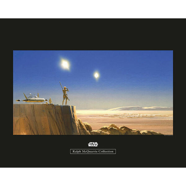 Bild 1 von Komar Wandbild Star Wars Classic RMQ Mos Eisley Ed Star Wars B/L: ca. 50x40 cm