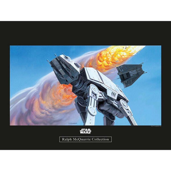 Bild 1 von Komar Wandbild Star Wars Classic RMQ Hoth Battle A Star Wars - Classic B/L: ca. 40x30 cm