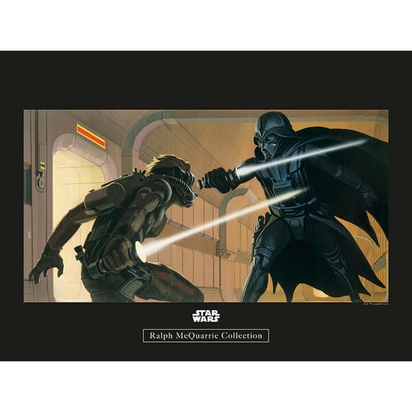 Bild 1 von Komar Wandbild Star Wars Classic RMQ Vader Luke Ha Star Wars B/L: ca. 40x30 cm