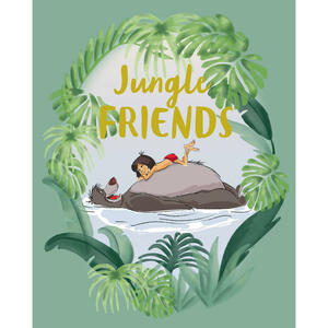 Komar Wandbild Jungle Book Friends Disney B/L: ca. 40x50 cm