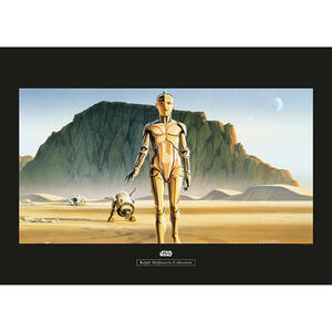 Komar Wandbild Star Wars Classic RMQ Droids Star Wars - Classic B/L: ca. 70x50 cm