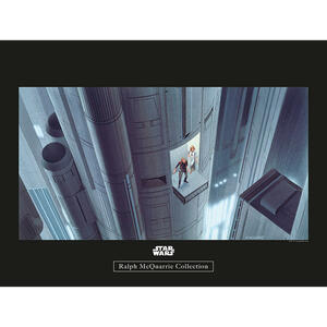Komar Wandbild Star Wars Classic RMQ Escape Plan Star Wars B/L: ca. 40x30 cm