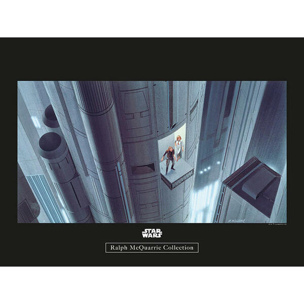 Bild 1 von Komar Wandbild Star Wars Classic RMQ Escape Plan Star Wars B/L: ca. 40x30 cm