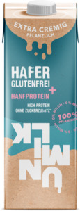 UNMILK Hafer + Hanfprotein
