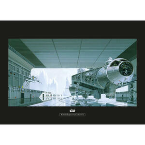 Komar Wandbild Star Wars Classic RMQ Hangar Shuttl Star Wars - Classic B/L: ca. 70x50 cm