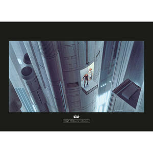 Komar Wandbild Star Wars Classic RMQ Escape Plan Star Wars - Intro B/L: ca. 70x50 cm