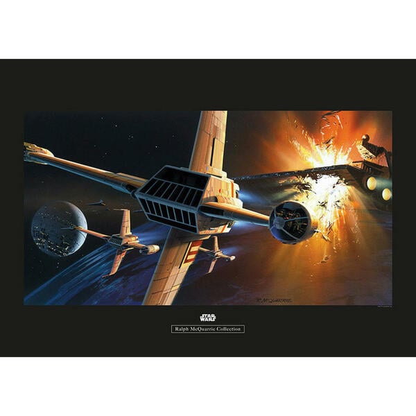 Bild 1 von Komar Wandbild Star Wars Classic RMQ Endor Orbit W Star Wars - Balance B/L: ca. 70x50 cm