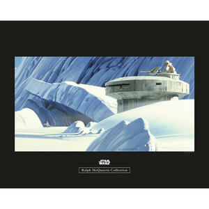 Komar Wandbild Star Wars Classic RMQ Hoth Echo Bas Star Wars B/L: ca. 50x40 cm