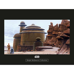 Komar Wandbild Star Wars Classic RMQ Jabbas Palace Star Wars B/L: ca. 40x30 cm