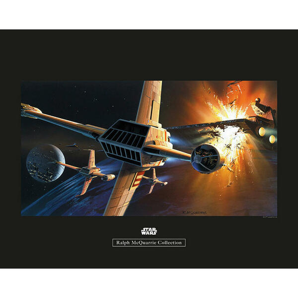 Bild 1 von Komar Wandbild Star Wars Classic RMQ Endor Orbit W Star Wars - Intro B/L: ca. 50x40 cm