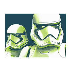 Komar Wandbild Star Wars Faces Stormtrooper Star Wars B/L: ca. 40x30 cm