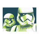 Bild 1 von Komar Wandbild Star Wars Faces Stormtrooper Star Wars B/L: ca. 40x30 cm