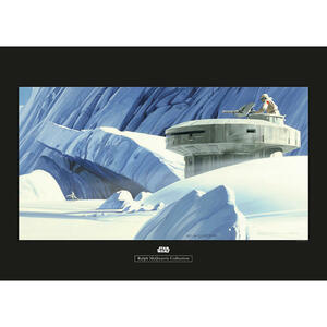 Komar Wandbild Star Wars Classic RMQ Hoth Echo Bas Star Wars B/L: ca. 70x50 cm