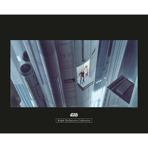 Komar Wandbild Star Wars Classic RMQ Escape Plan Star Wars - Balance B/L: ca. 50x40 cm