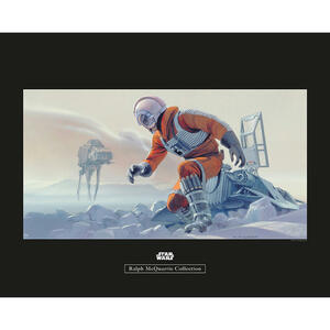 Komar Wandbild Star Wars Classic RMQ Hoth Battle P Star Wars - Classic B/L: ca. 50x40 cm