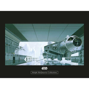 Komar Wandbild Star Wars Classic RMQ Hangar Shuttl Star Wars - Classic B/L: ca. 40x30 cm