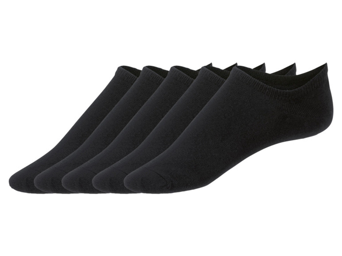 Bild 2 von esmara Damen Sneakersocken, 5 Paar, mit Silikonstreifen