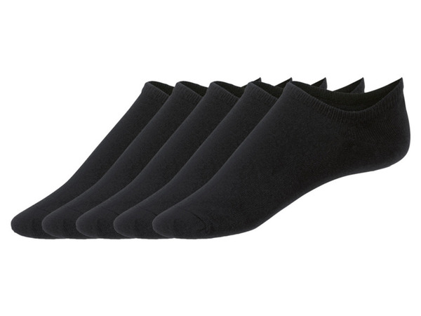 Bild 2 von esmara Damen Sneakersocken, 5 Paar, mit Silikonstreifen