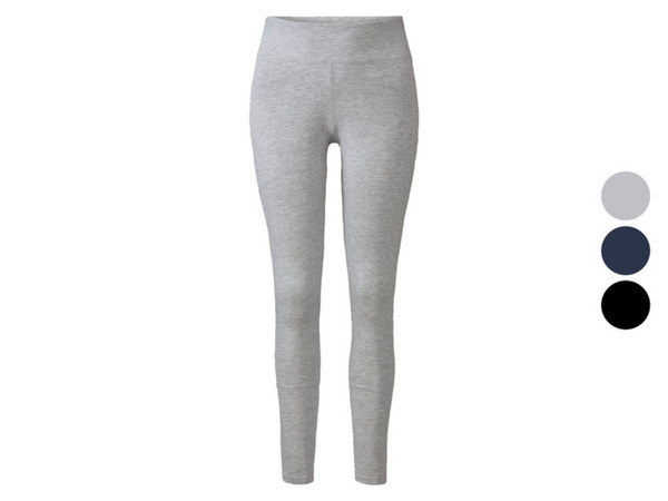 Bild 1 von esmara Damen Leggings, hoher Baumwollanteil, hohe Leibhöhe