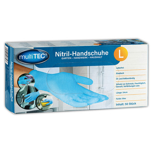 Multitec Nitril-Handschuhe 50er