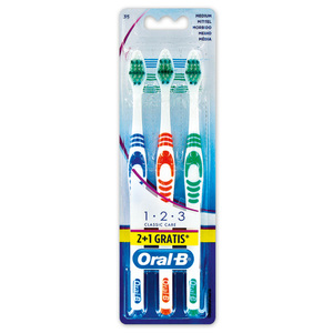 Oral-B Zahnbürsten 1·2·3