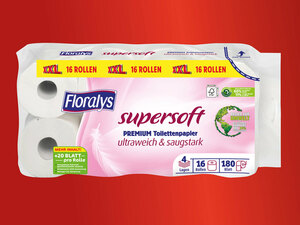 Floralys Supersoft Toilettenpapier XXL