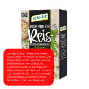 Reis-Fit High Protein Reismischung