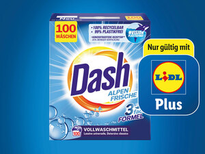 Dash Pulver 100 Wäschen