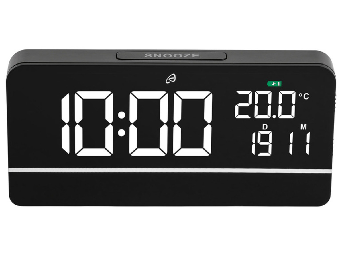 Bild 1 von AURIOL Digitaler Wecker, mit kabelloser Ladefunktion