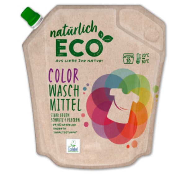 Bild 1 von NATÜRLICH ECO Color Waschmittel