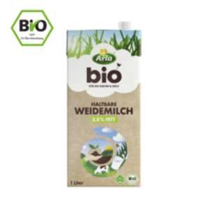 Arla Bio H-Weidemilch oder Bio Frische Weidemilch 3,8 %/1,5 %