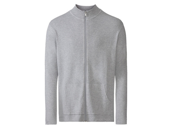 Bild 2 von LIVERGY Herren Strickjacke mit Stehkragen, körpernah geschnitten