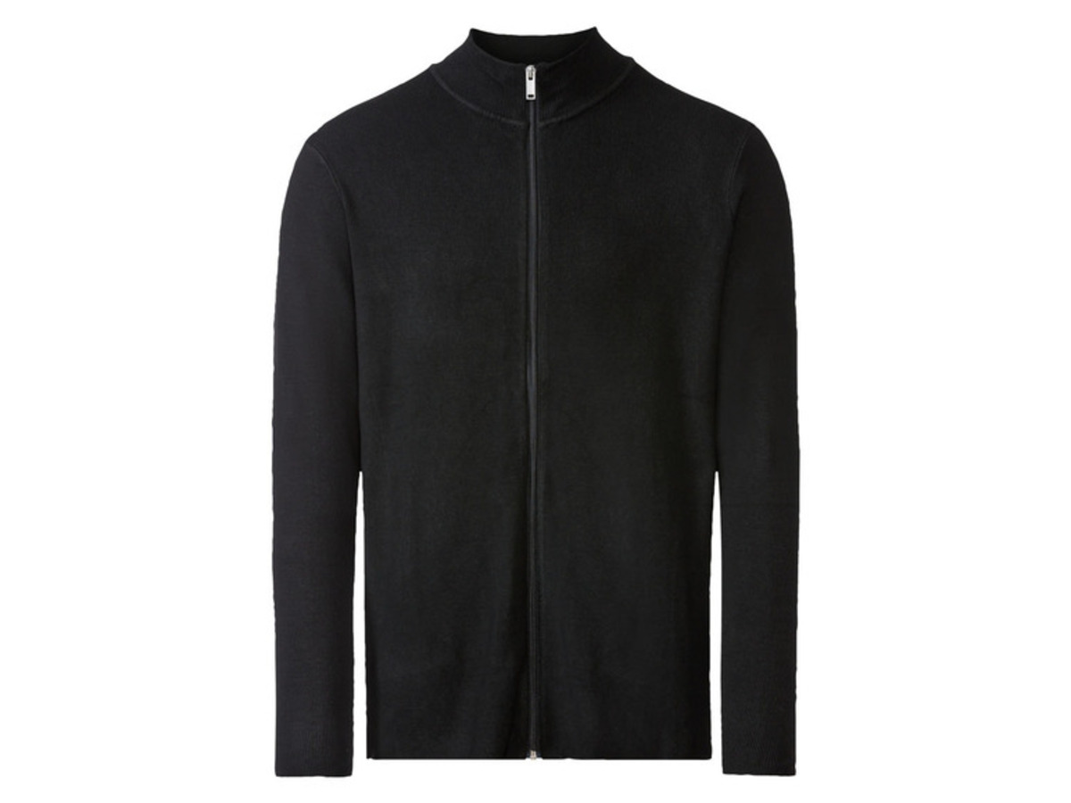 Bild 4 von LIVERGY Herren Strickjacke mit Stehkragen, körpernah geschnitten