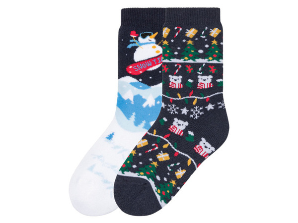 Bild 1 von pepperts Jungen Thermosocken mit lustigen Weihnachtsmotiven