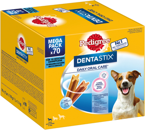 Pedigree Zahnpflege Dentastix Daily Oral Care Multipack für kleine Hunde, 70x