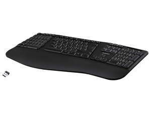 SILVERCREST PC Tastatur, ergonomisch, kabellos (Achtung: LV OSDE/OSCZ/OSSK)