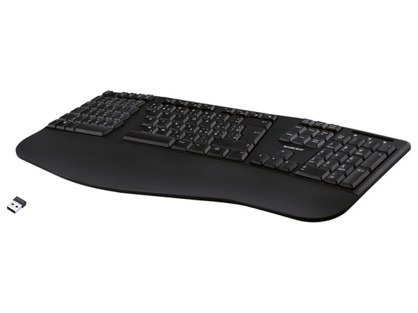 Bild 1 von SILVERCREST PC Tastatur, ergonomisch, kabellos (Achtung: LV OSDE/OSCZ/OSSK)