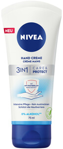 Nivea Handcreme 3in1 Care+Protect antibakteriell 75ml