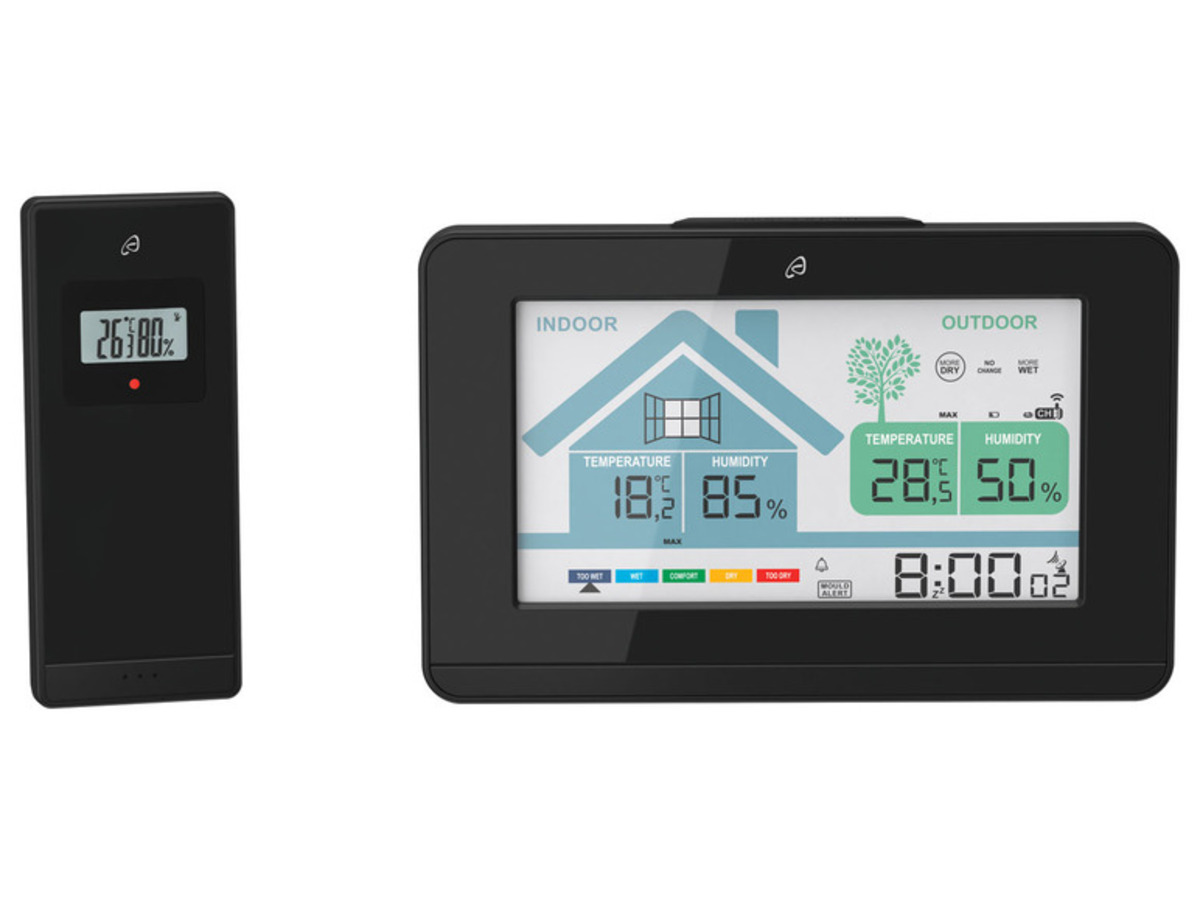 Bild 3 von AURIOL Funk-Wetterstation mit Lüftungsempfehlung