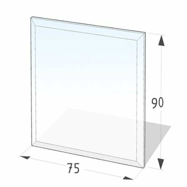 Bild 1 von Lienbacher Funkenschutzplatte Glasbodenplatte Rechteck 6mm Stärke