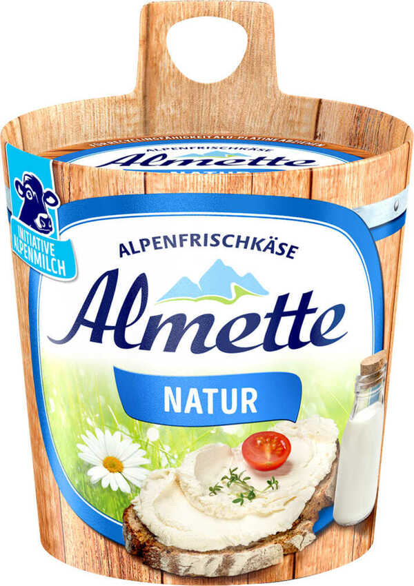 Bild 1 von ALMETTE Alpenfrischkäse oder Gemüsetraum