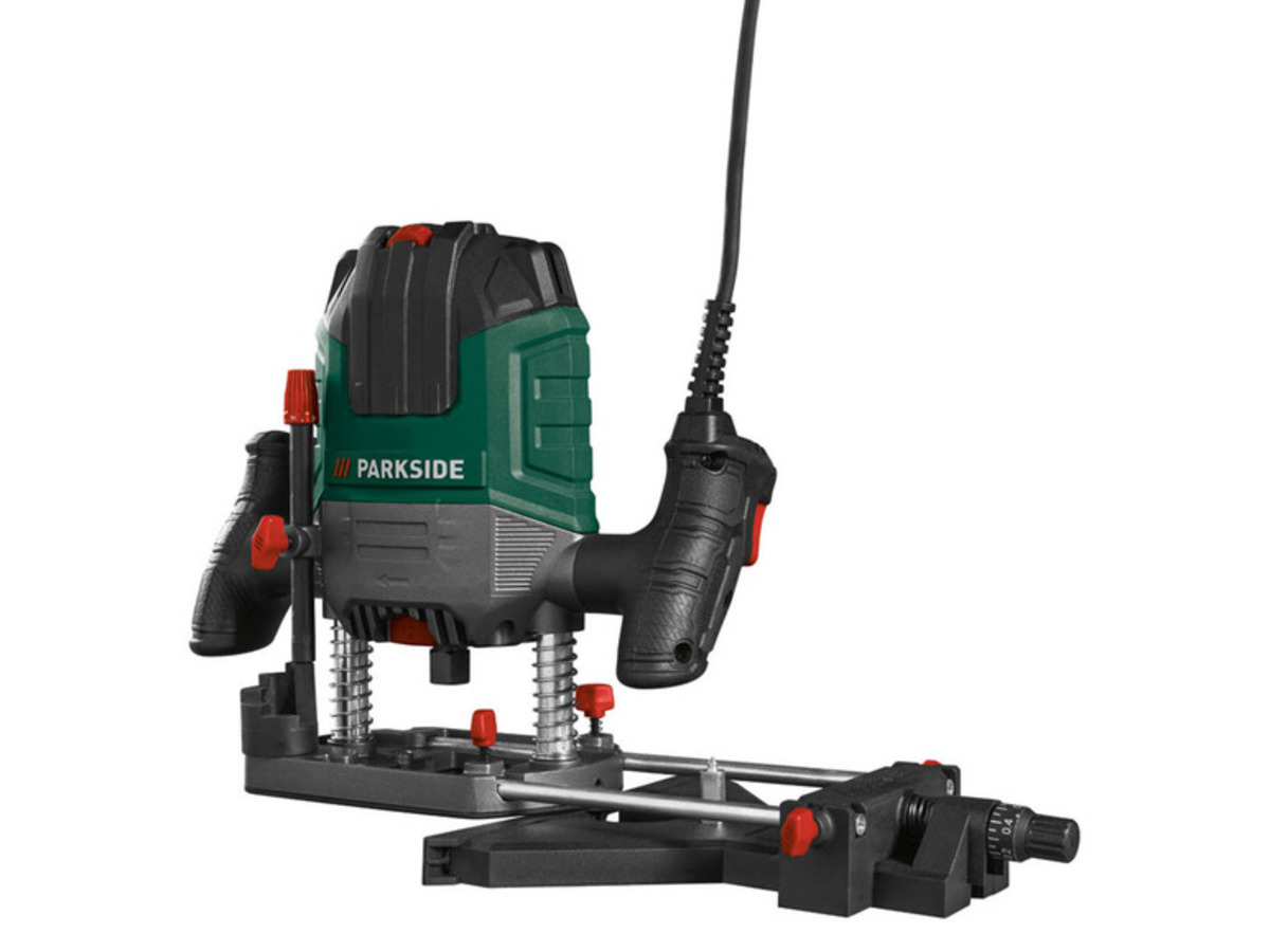 Bild 3 von PARKSIDE Oberfräse-Set »POF 1200 D3«, mit 6 Fräsbits