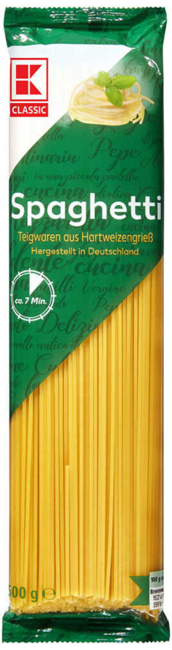 Bild 1 von K-CLASSIC Spaghetti