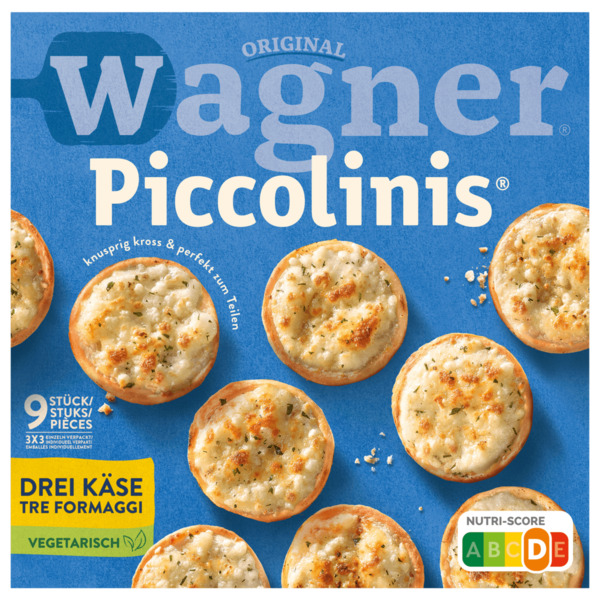 Bild 1 von Original Wagner Piccolinis Drei-Käse 270g