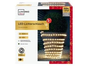 LIVARNO home LED Lichterschlauch, 10 m, für innen und außen