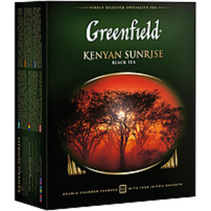 Schwarzer Tee "Greenfield Kenyan Sunrise" 100 x 2g